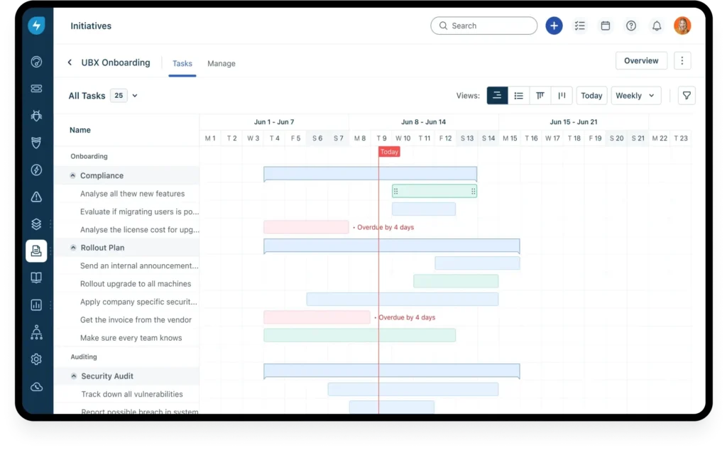 Plan and implement-projects easily